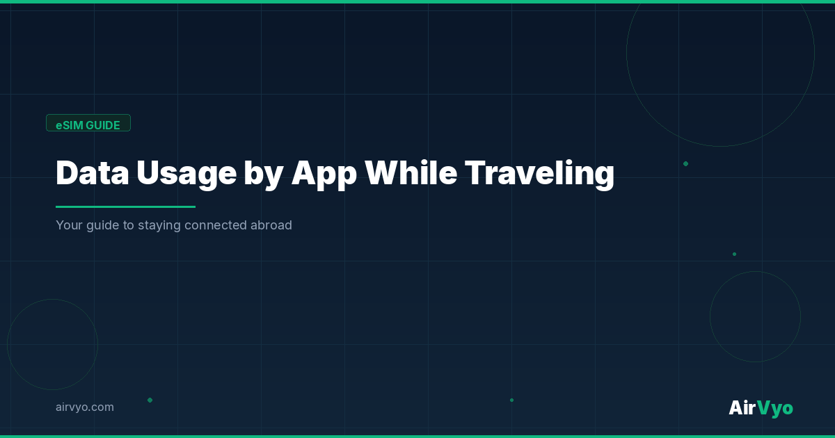 Streaming, Maps, WhatsApp and Browsing — How Much Data Do They Use?
